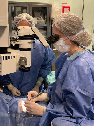 Cirugías en pacientes con uveítis